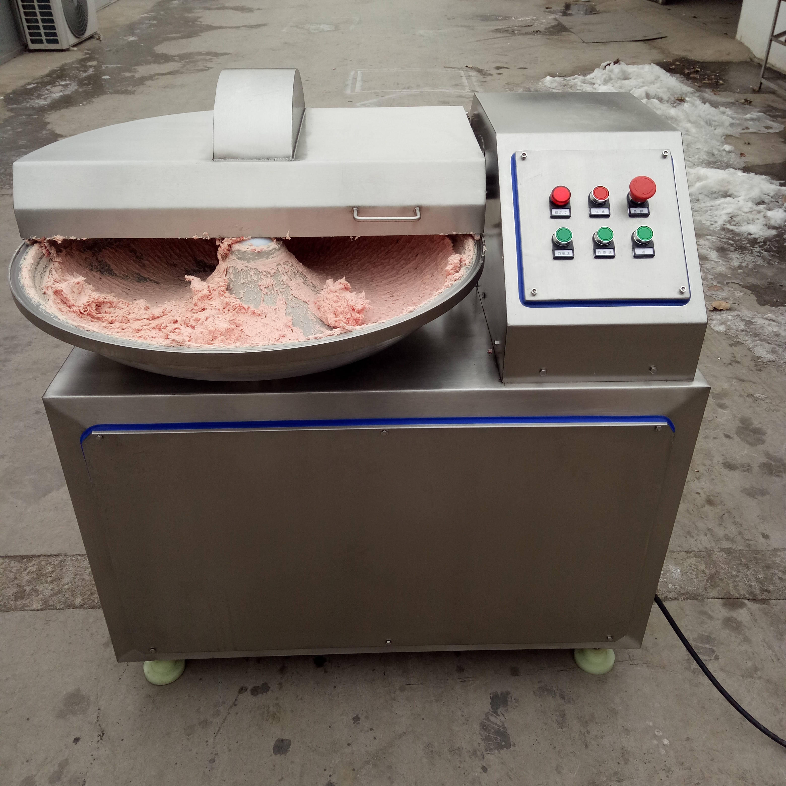 ZB-40 промышленный измельчитель для мяса, резак, оборудование для смешивания овощей и еды для колбасы