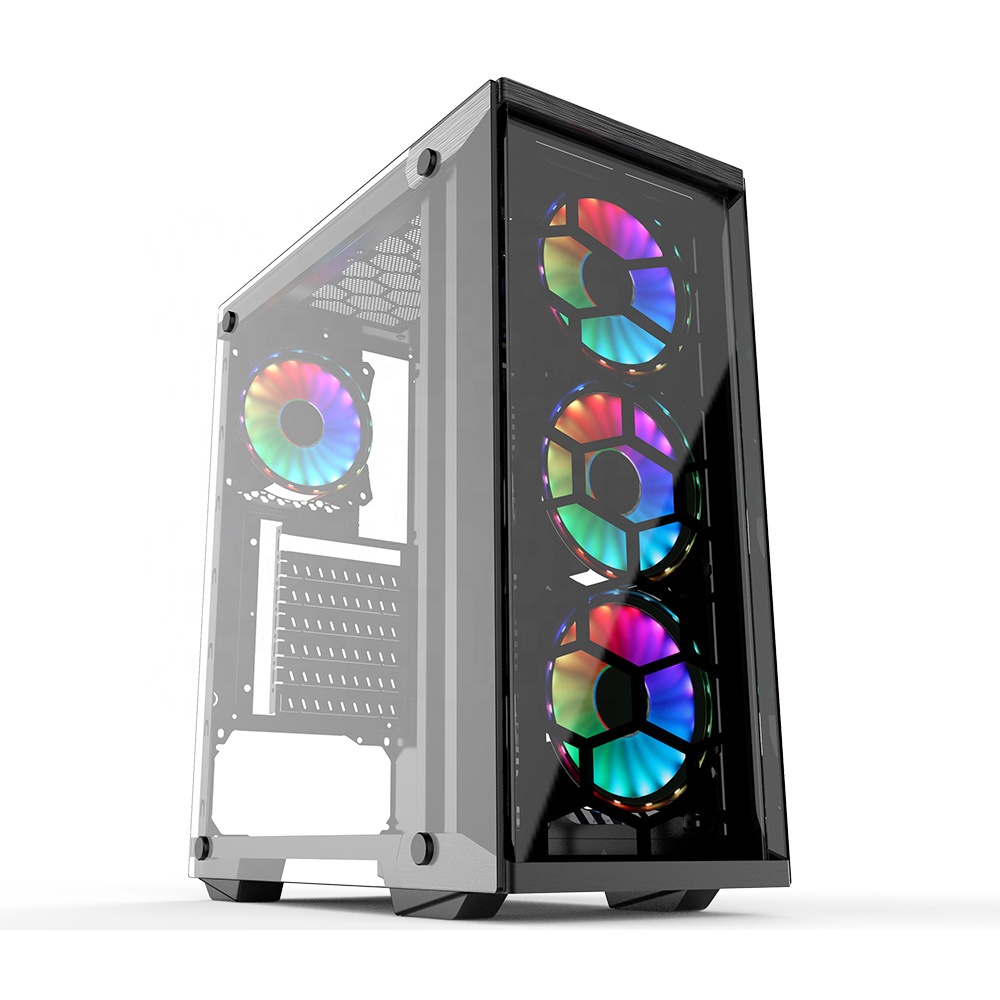 2022, Прямая продажа с завода, настольный корпус для игрового компьютера ATX, корпус для процессора ПК, корпус для настольного компьютера, игровой корпус