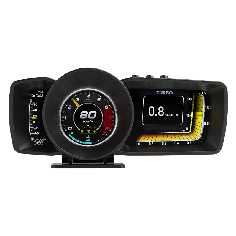 Умный обновленный цифровой автомобильный измеритель Navihua OBD A600, многофункциональный цифровой измерительный прибор, измеритель Prodisplay OBD lufi xf Live