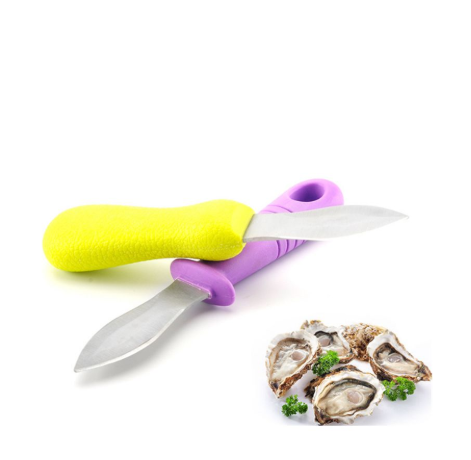 Высокое качество хорошее сцепление с поверхностью Устрица Shucker открывалка инструмент нож с нескользящей ручкой для морепродуктов инструмент