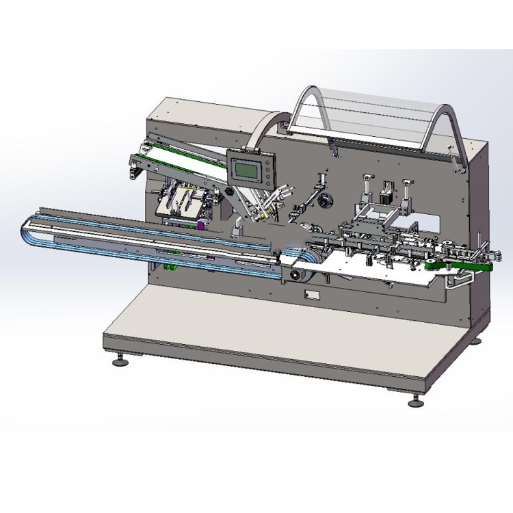 Automatic newest design top quality carton filling carton folder gluer soap cartoning machine