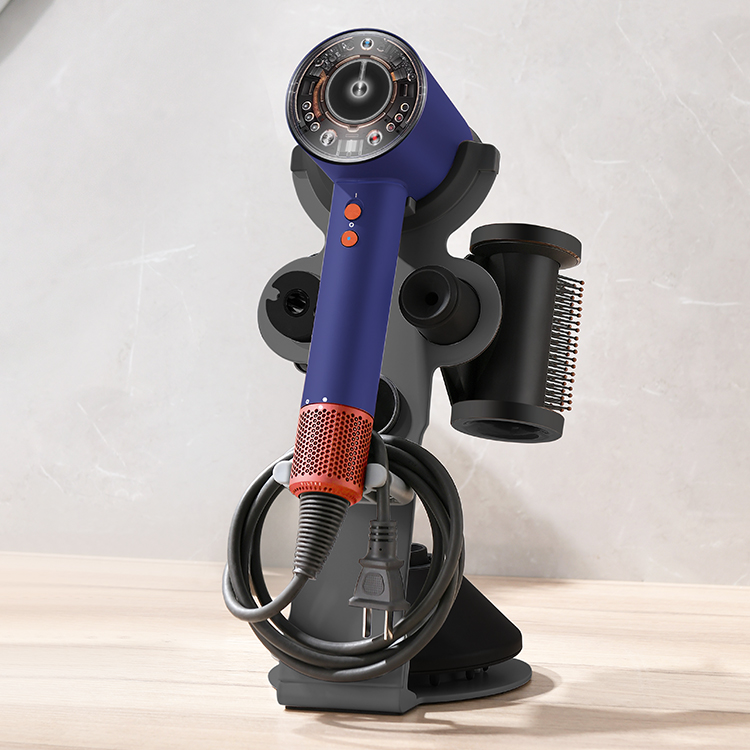 Countertop Magnetic Hair Dryer Stand Hair Dryer Nozzles Storage Rack for Dyson/Customized