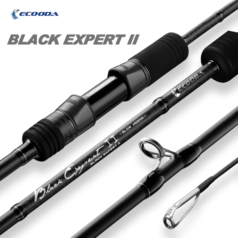 ECOODA Black Expert II медленная штанга для джиггинга Fuji A медленная штанга для джиггинга
