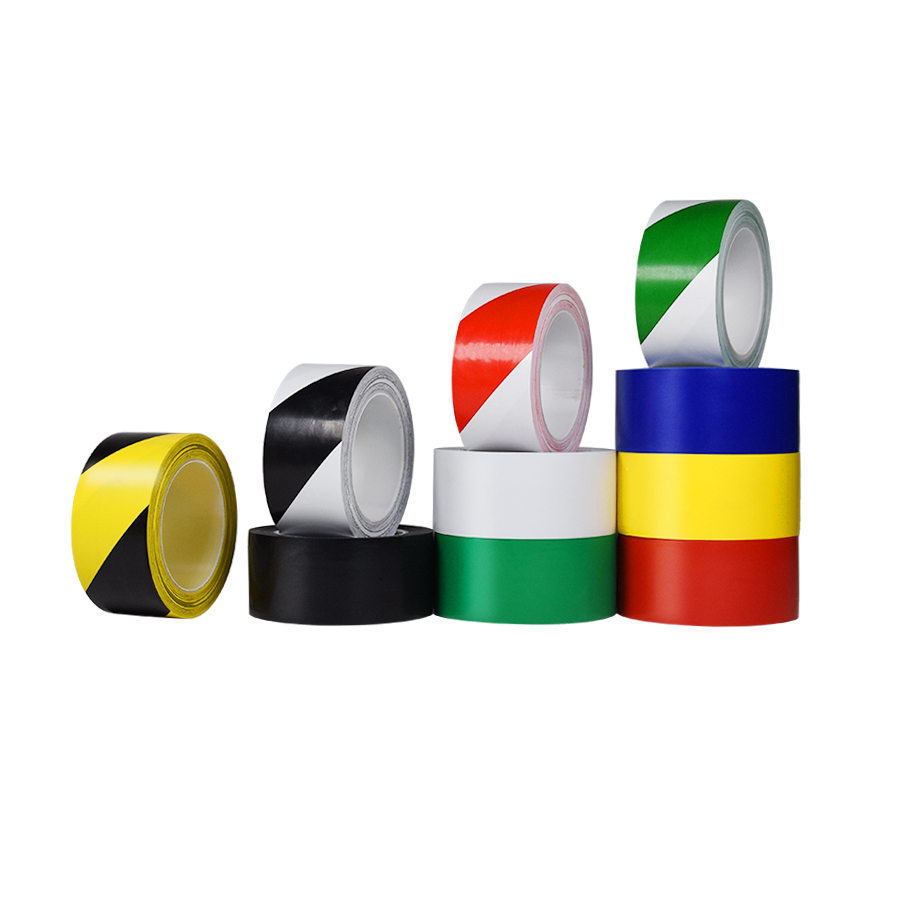 Detectable custom floor marking orange pvc warning tape