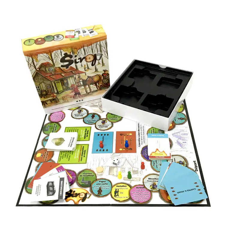Настольная игра с игральными картами на заказ