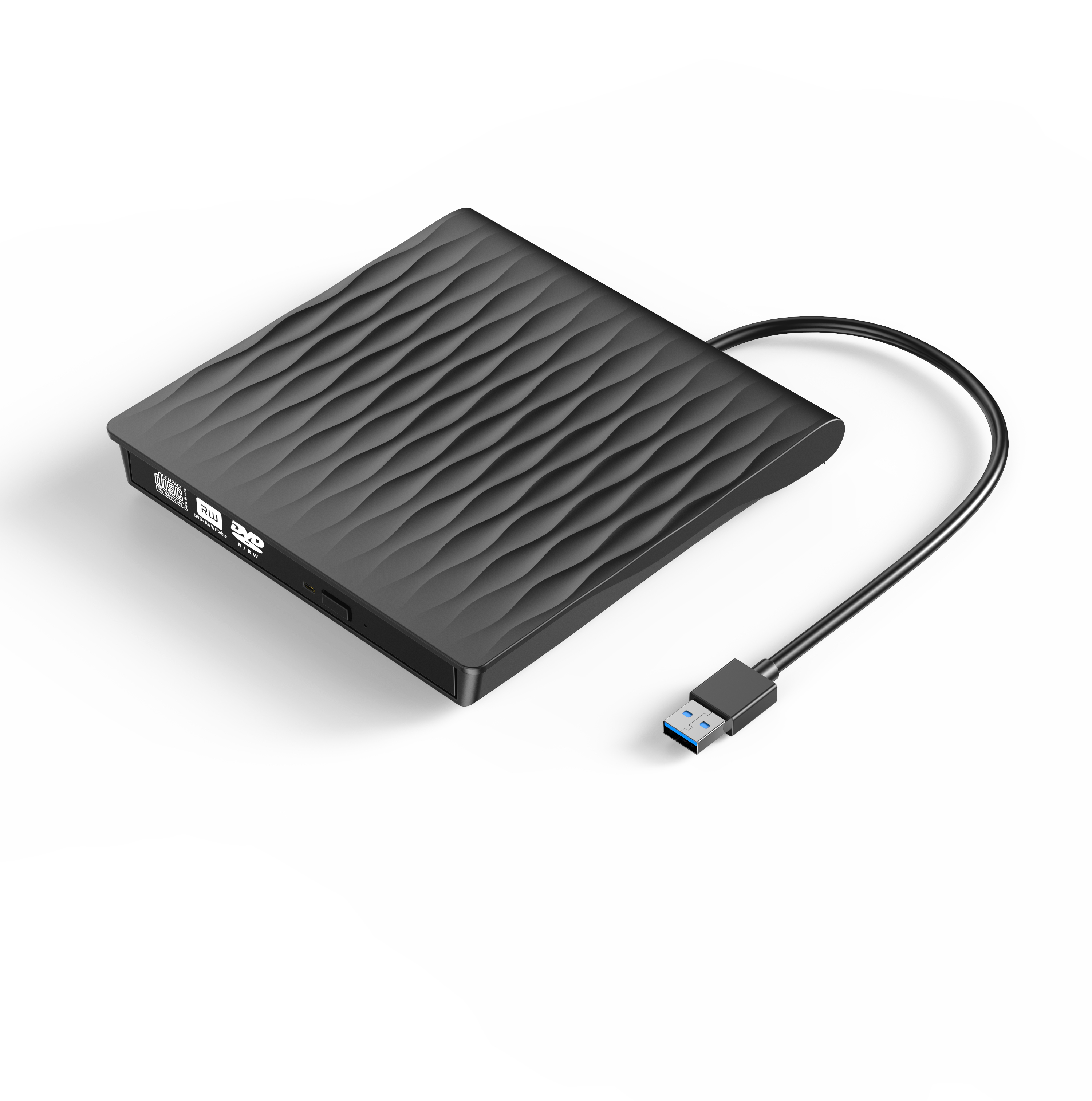 USB3.0 порт ультра-тонкий портативный оптический привод коробка внешний DVD-ROM диск CD DVD горелка SATA Ноутбук внешняя коробка