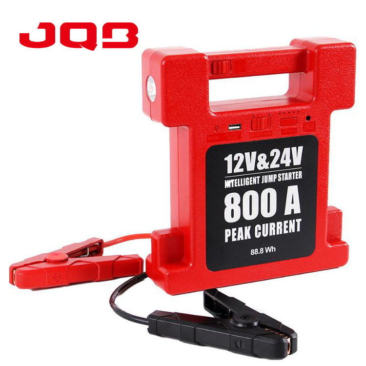 Джкб автомобильной высокая частота 12V/24V аккумулятор для баттареи Jump Starter со встроенным защита провода для запуска АКБ от внешнего пакет автомобиль аварийный инструмент