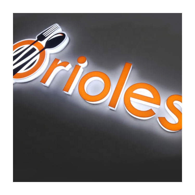 OneRed led sign board indoor advertising acrylic door sign