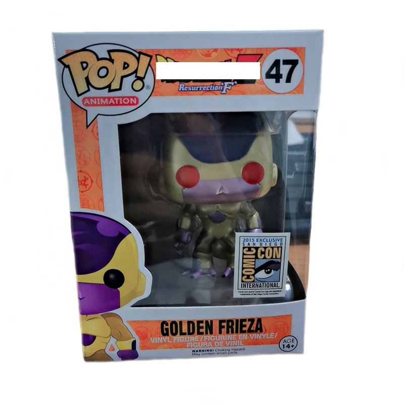 FUNKO POP Dragon-шары Z персонажа Золотой Фриза 47 # игрушечных пластиковых экшн фигурок с красными глазами Special Edition Коллекционная модель подарок
