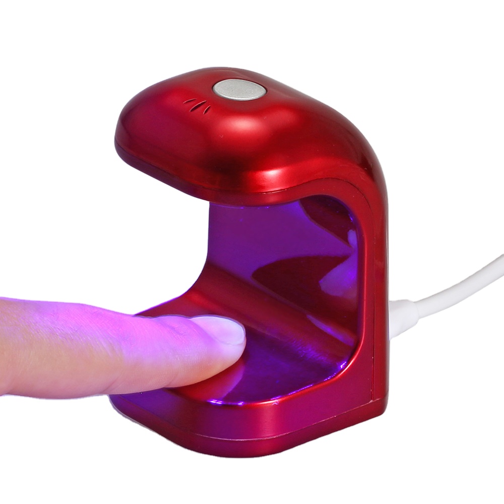Самая популярная портативная Светодиодная лампа для ногтей 3 Вт Mini USB, Лидер продаж 2019