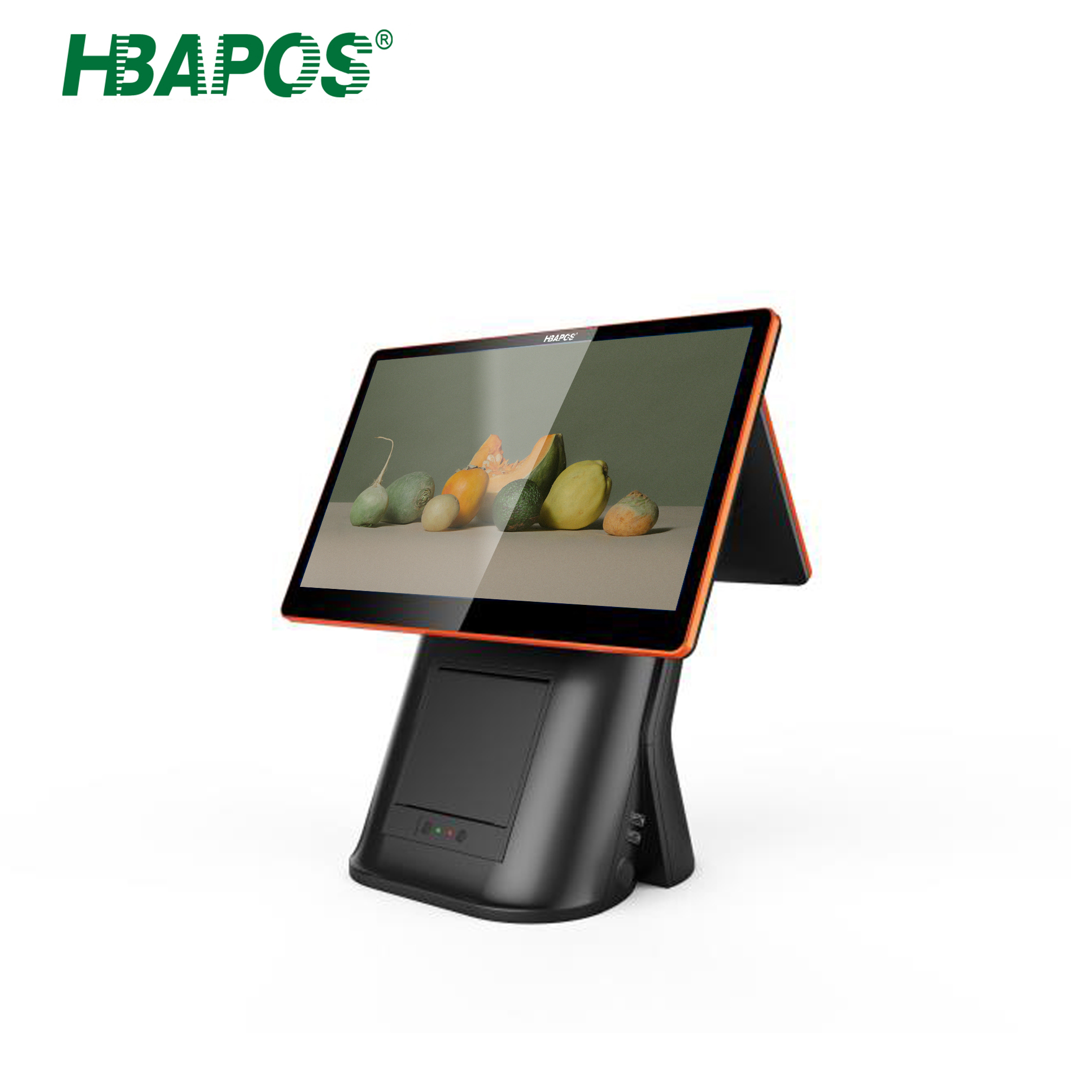 15,6 Inch вертикальный кассовый аппарат Ресторан POS системы 80 мм термальный принтер
