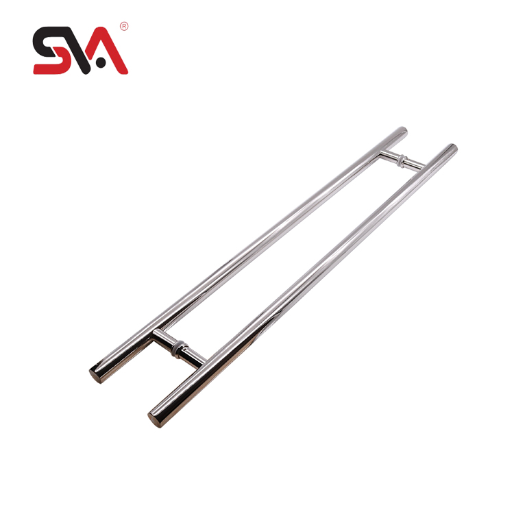 SS304 800*600 мм SVA-174K душевая H двухсторонняя стеклянная дверная ручка