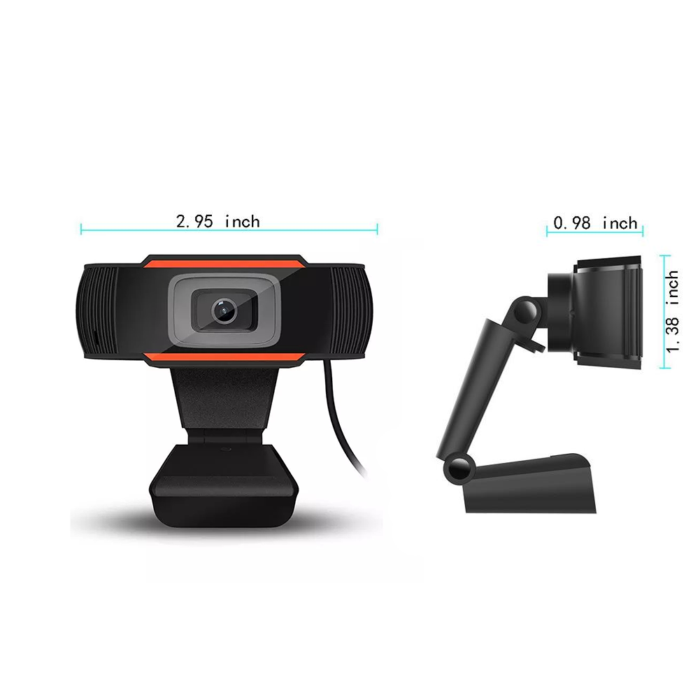 Universal Free Driver USB HD Web-Camera 720p webcams with Microphone for PC Laptop video chat webcam