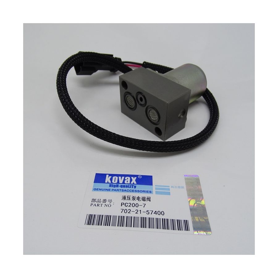 K0VAX оригинальные части экскаватора Pc200-7 702-21-57400 детали строительной техники гидравлический электромагнитный клапан