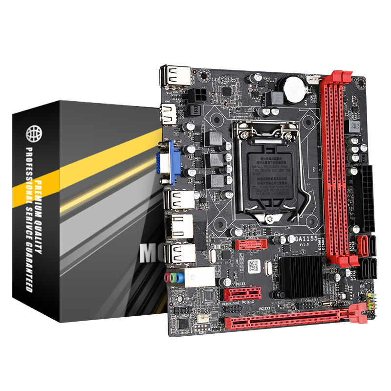 Высокая производительность игровой ddr3 pc материнская плата b75 lga1155 гнездо материнской платы