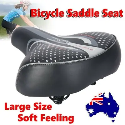 Comfortable Cheap Wide Bike Saddle Electric Bicycle Saddle With Good Leather Material Heavy Bicycle Saddle