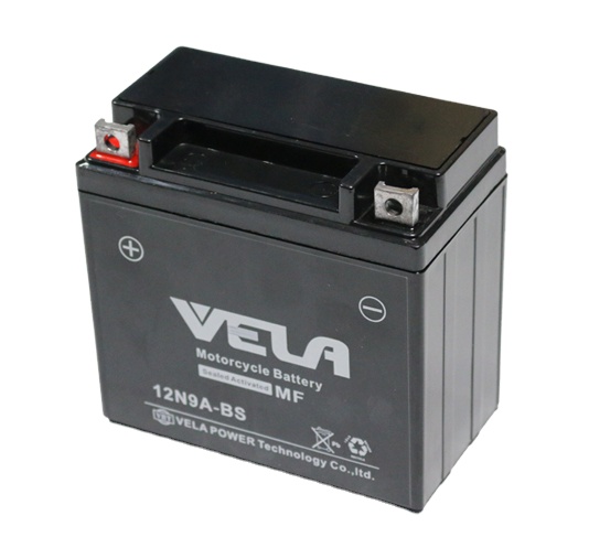 Аккумуляторная батарея VELA AGM 12N9, 12 В 9 Ач, заряжаемая, не требующая технического обслуживания, герметичная, Заводская активация, Высококачественная свинцово-кислотная батарея