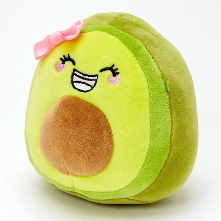 Squishmallow печатная официальная Kellytoy плюшевая Остин авокадо-ультразвуковая мягкая Вегетарианская плюшевая игрушка