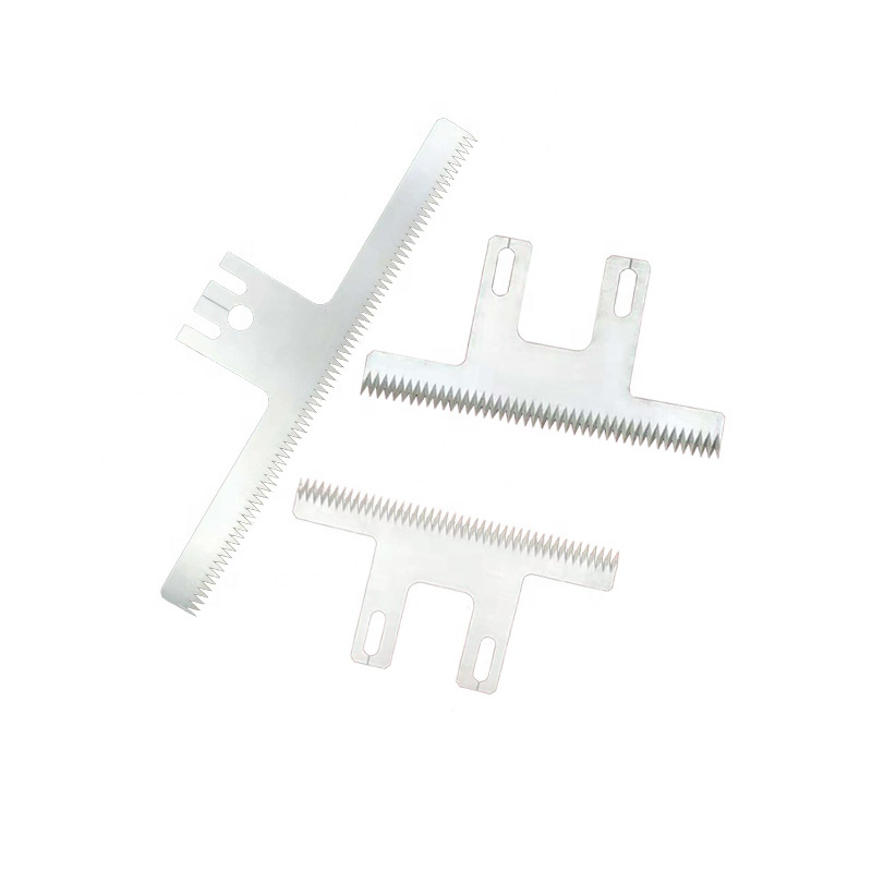 High Quality Packaging Machine Cutting Serrated Sealing Blades Knives Cutting Knife