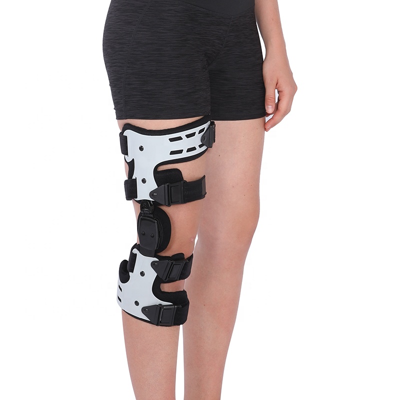TJ042 Hinge Knee Support Adjustable Stabilizer Joint Knee Brace For Injury Recovery