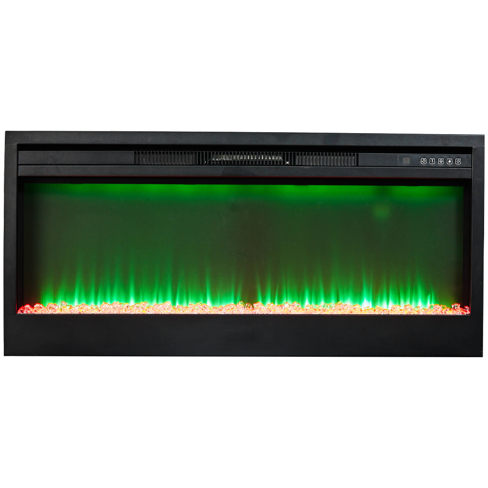 Favourable Price Led Technology Gas Glass Fireplace Screen Insert Modern Glass Fireplace Screen