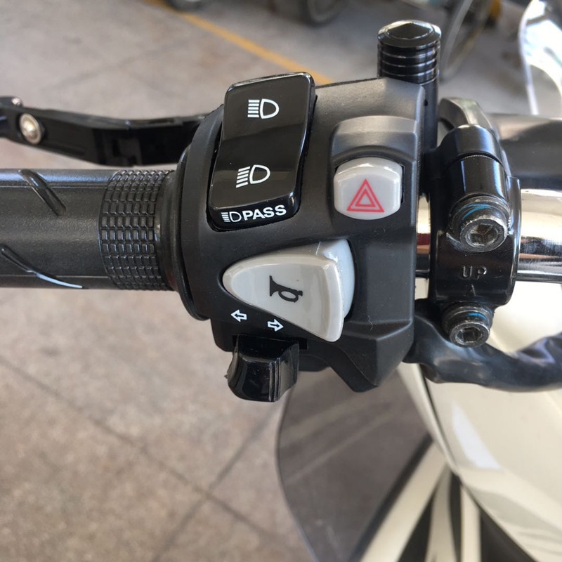 Модифицированный мотоциклетный переключатель фар pcx150 125 pcx, переключатель фар, аварийная лампа, прохождение двигателя, переключатель для honda pcx 2018 2019
