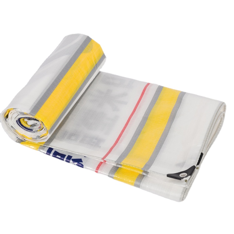 Factory sale tear resistant 4mx5m pe fabric tarpaulin pe tarp