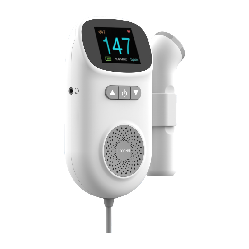 New Arrival Fetal monitor with gel doppler fetal monitor jumper