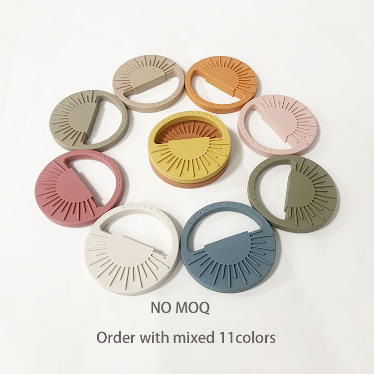 silicone baby teether