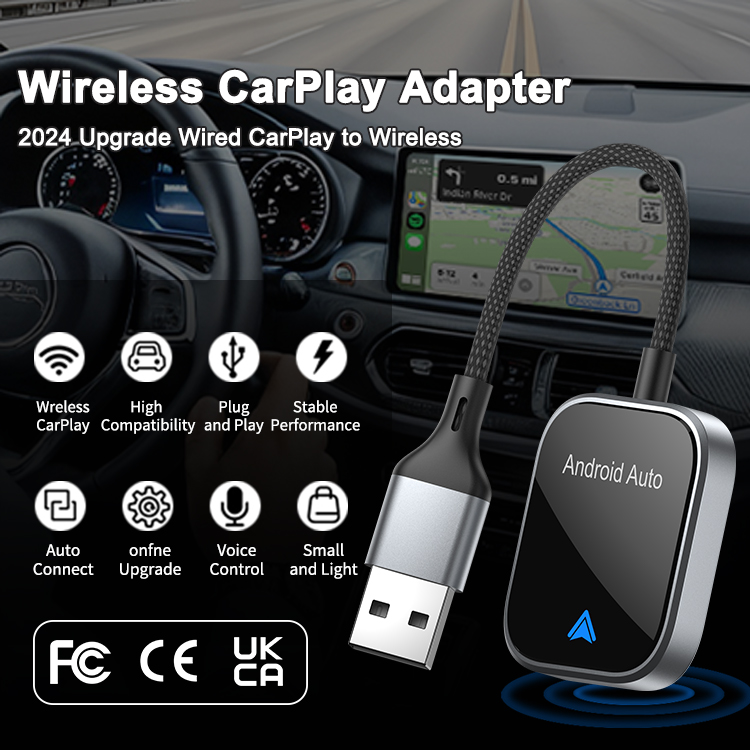 Hot Sale Carplay Wireless Adapter Android 11 Android Ai Box Smart Youtube Netflix TV Car Play For Various Car Models