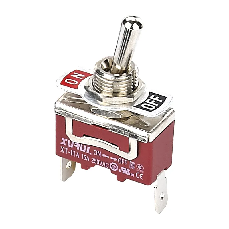 UL Approved Quick Connect Terminal SPST ON OFF Toggle Switch XT-11A