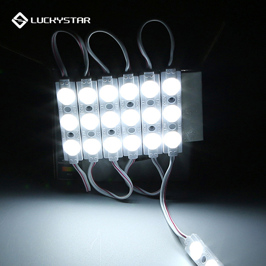 Уличный модуль ip65 12 В с 3 светодиодами, модуль знака 2835 Smd 2835, световой короб, впрыскиваемые светодиодные модули, серия светодиодных оболочек ip67