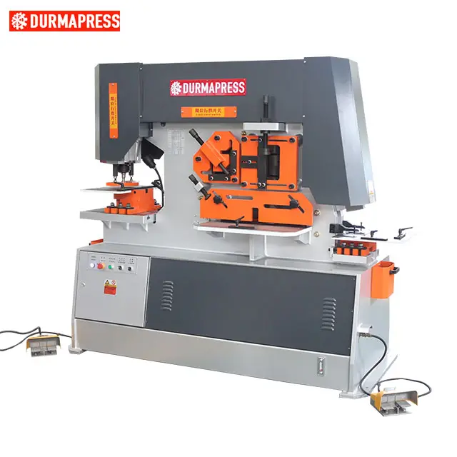 Q35Y-20 Hydraulic Ironworker machine for shearing punching bending metal material