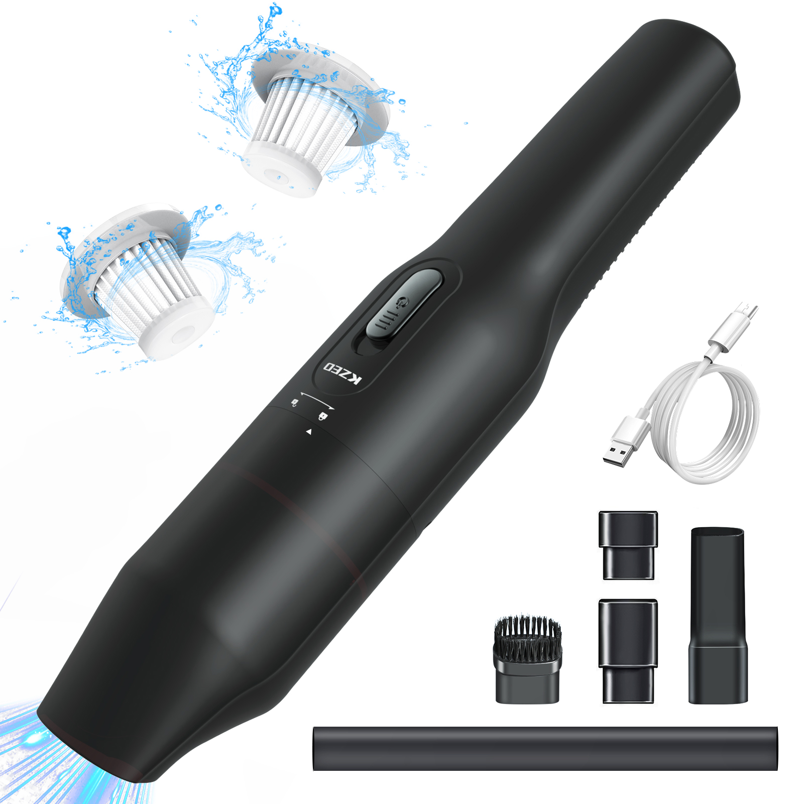 2021 Amazon Quick Charging Tech Powered Strong Motor Car Cordless Vacuum Handheld Cleaner