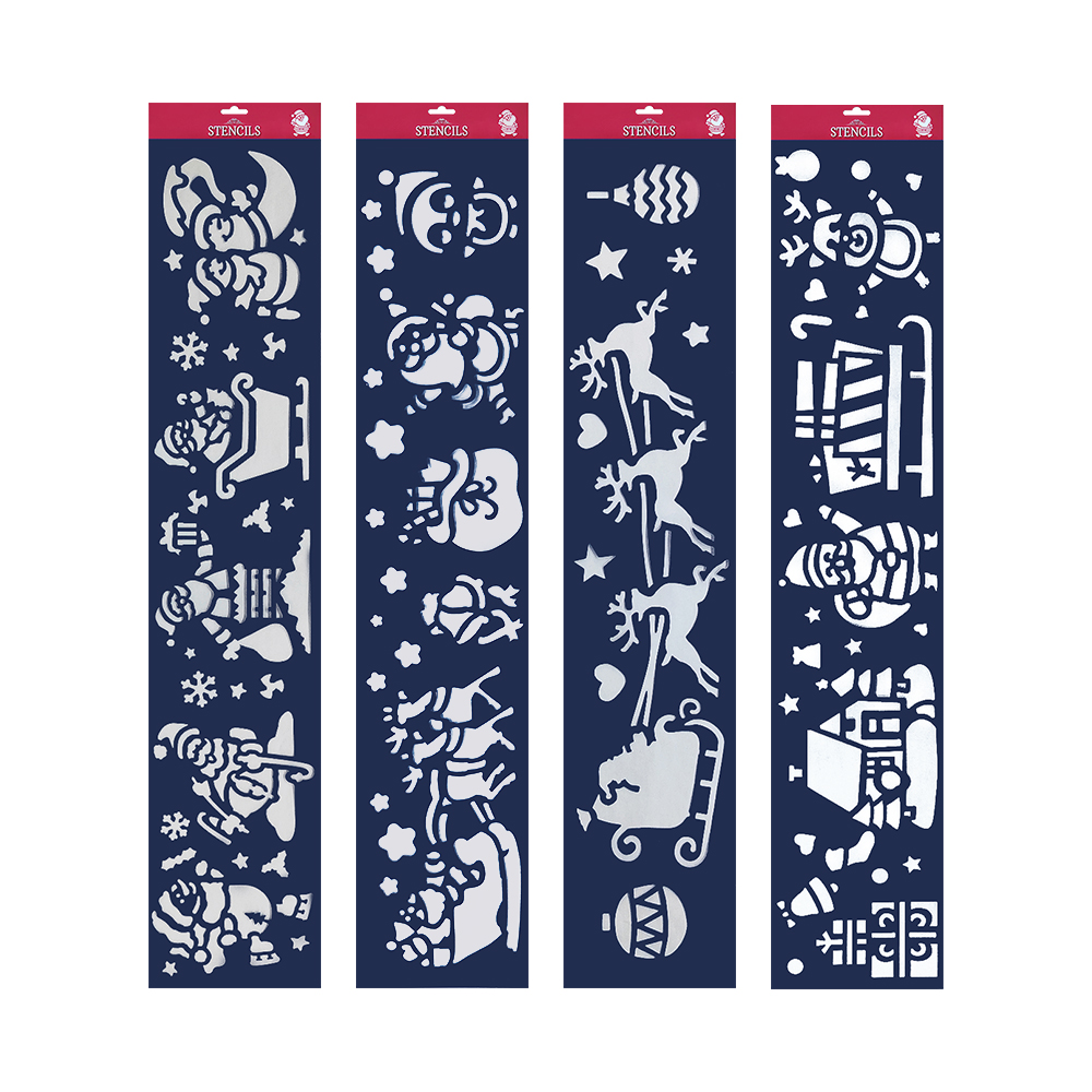 Large PVC Creative Art Stencils for Wall Painting and Drawing Design