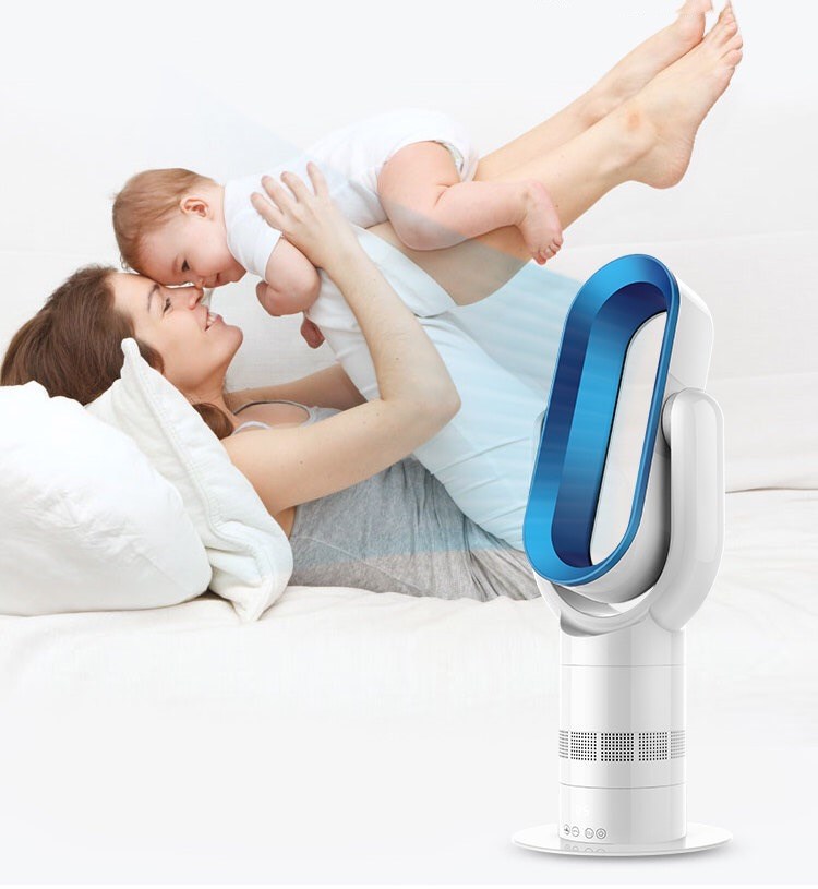 Fashion attractive design 220V Multifunctional Low noise Cooling and heating fan with Dc Brushless motor PTC Ceramic heating Fan