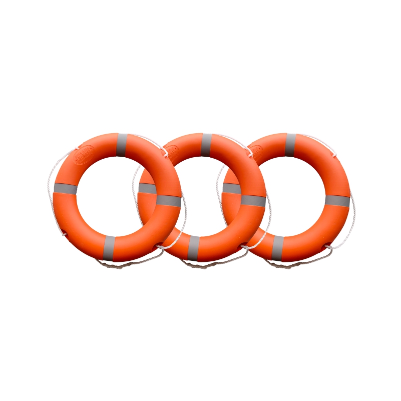 SOLAS Life Buoy Ring SOLAS Life Ring HDPE Material Life Ring 1.5KGS 2.5KGS 4.5KGS IMPA 330153 330152 330158 330159