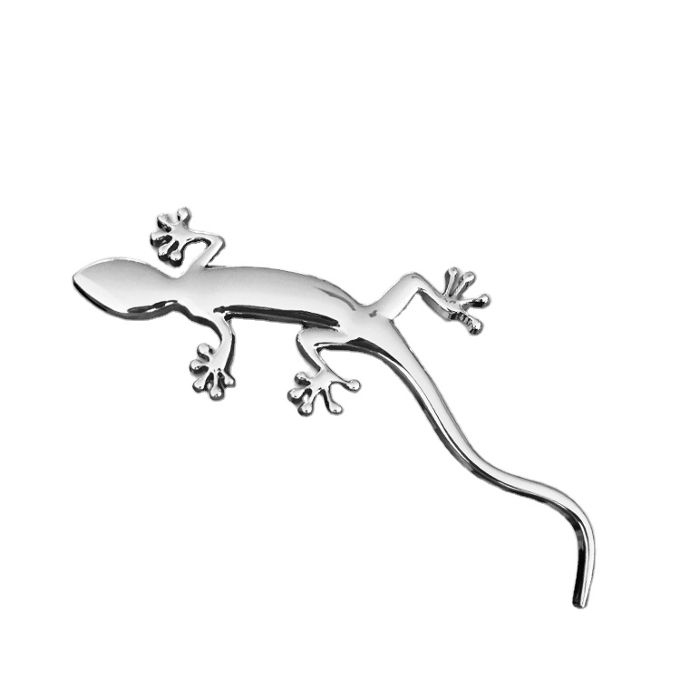 Забавные металлические декоративные наклейки geckos для кузова автомобиля на заказ от производителя