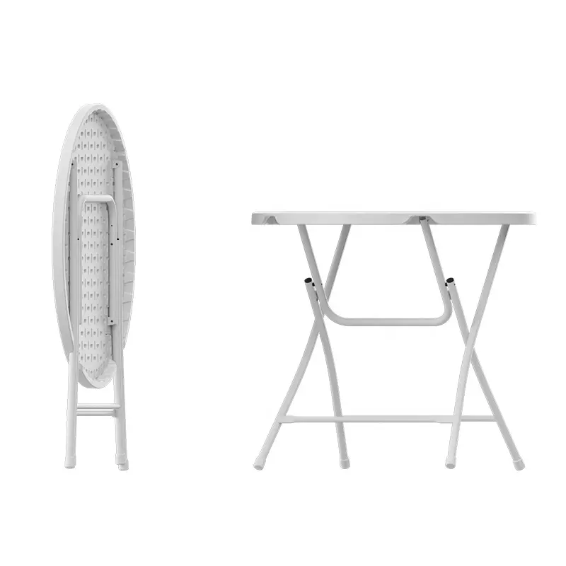 Benjia 32'' 80cm Round Bar Table Cocktail Folding Table Round Folding