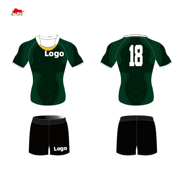 Factory Direct Sports Uniforms Breathable And Comfortable Rugby Uniforms Set