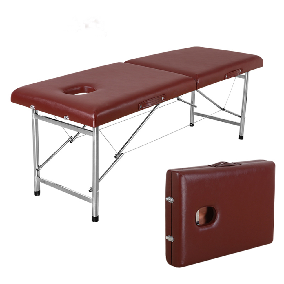 Beauty parlour massage bed tattoo bed massage bed folding beauty chair dual use