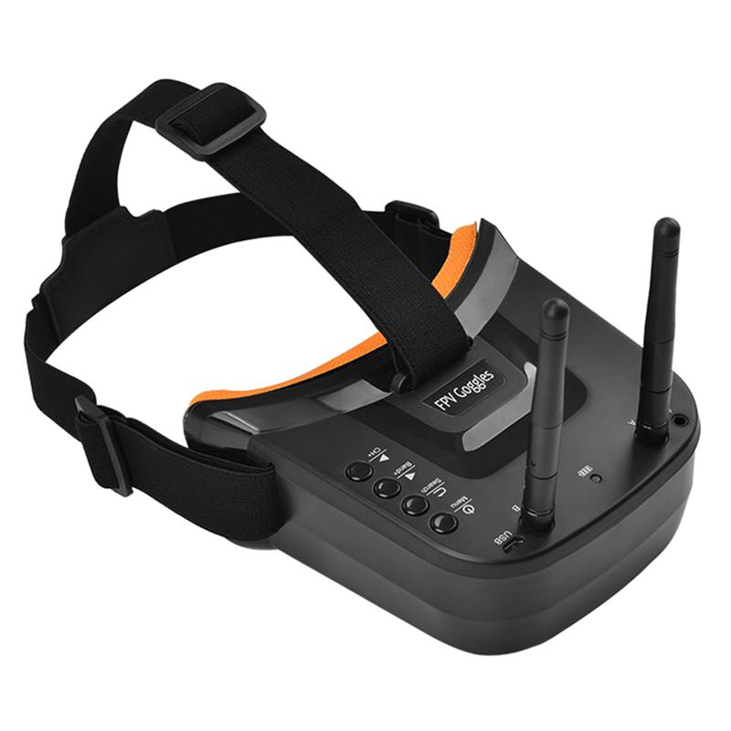 2020 горячая Распродажа 3C Mini FPV gafas 3 дюйма 480x320 дисплей двойная антенна прием 5,8G 40CH с батареей для RC FPV Racing
