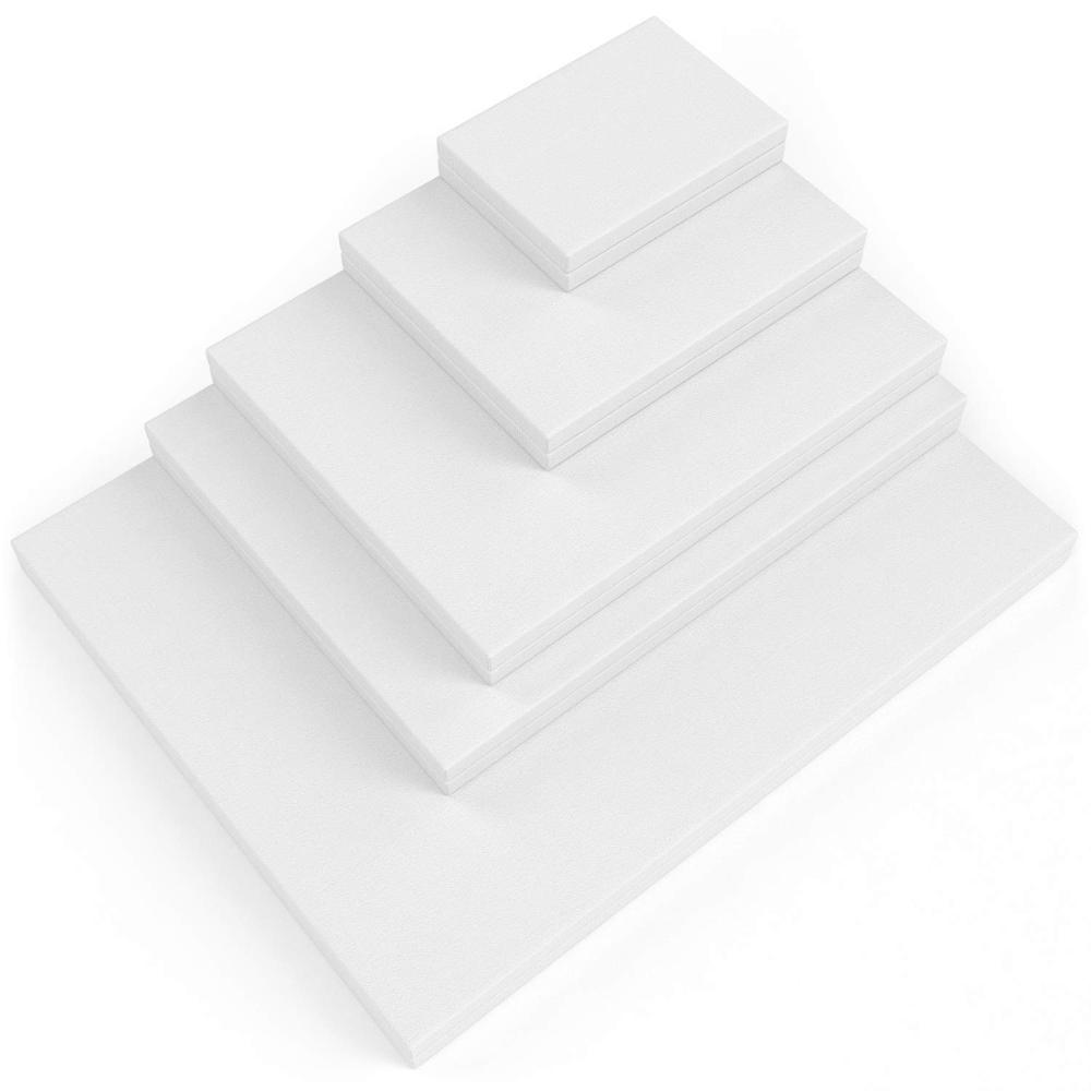 100% Cotton Canvas With Wooden Frame Various Size White Blank Canvas For Art Painting