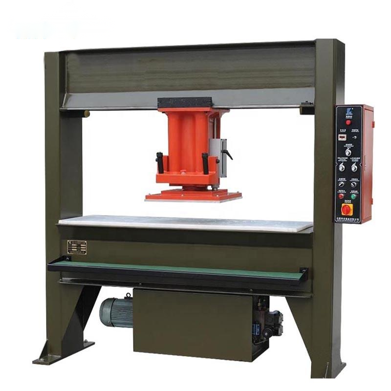 Cutting machine manufacturing Travelling moving head hydraulic leather cutting press machine