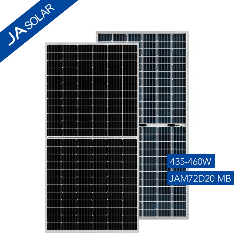 445 ватт JA solar PERC 72 ячейки мощностью панели солнечных батарей Половина cut сотовый 144 клетки с двойным стеклом Сделано в Китае