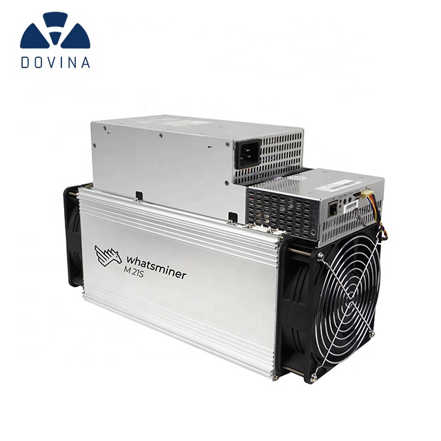 Фирменная Новинка BTC Whatsminer M21S 56Th/s с PSU ASIC шахтер для SHA-256 алгоритм mine Bitcoin 1860 Вт blockchain шахтер