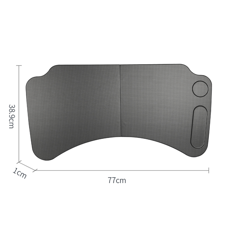 Topfit Multifunctional Car Steering Wheel Tray For Writing Laptop Dining Food Drink Work Car Tables for Tesla Model 3 Y