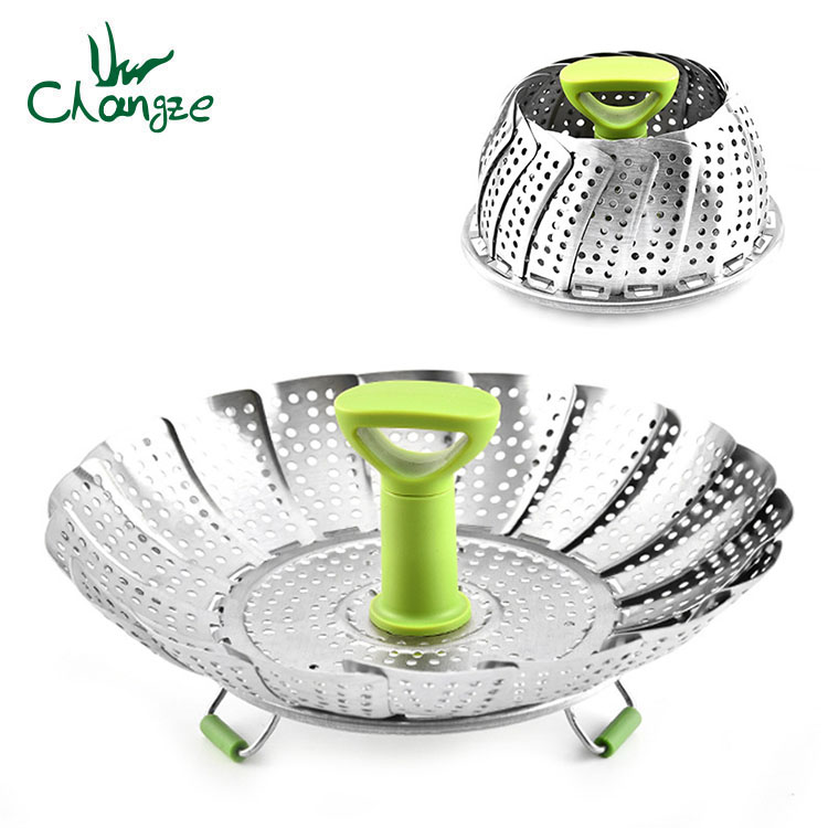Folding Stainless Steel Steamer Insert Foldable Steamer for Pressure Cooker