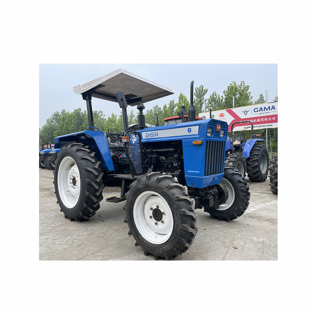 Оптовая продажа, Шанхай, новый и голландский SH504 50HP, подержанные тракторы Tractores Usados для сельского хозяйства