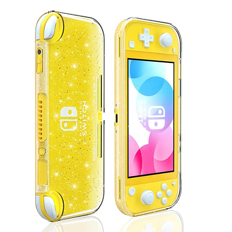 super slim Crystal Glitter Case for Nintendo Switch Lite Clear Shiny Sparkly TPU fluorescent soft Cover shell Switch Lite case
